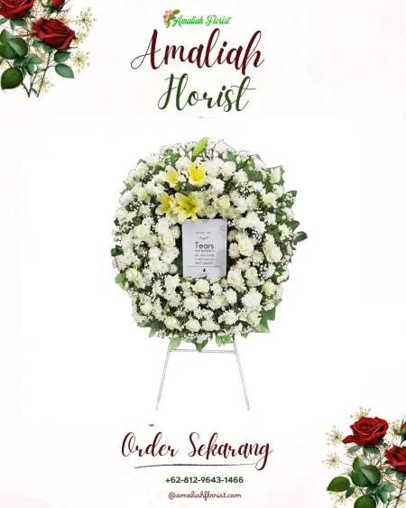 Krans Bunga Duka Serangmekar